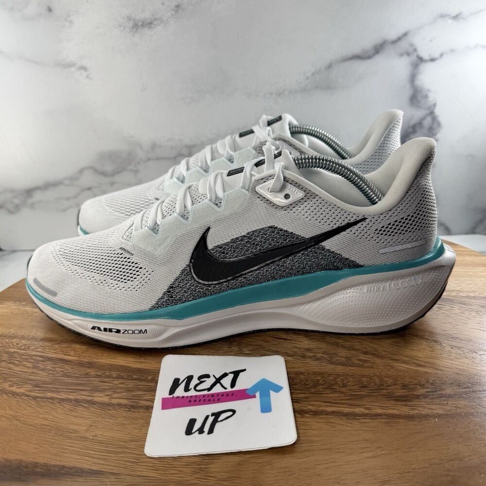 Men’s 10.5-Nike Air Zoom Pegasus 41 Running Shoes White Dusty Cactus FD2722-103